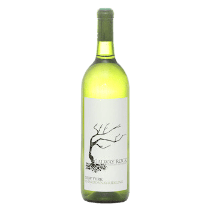 click to download a high res photo of a bottle of Galway Rock Chardonnay Riesling blend